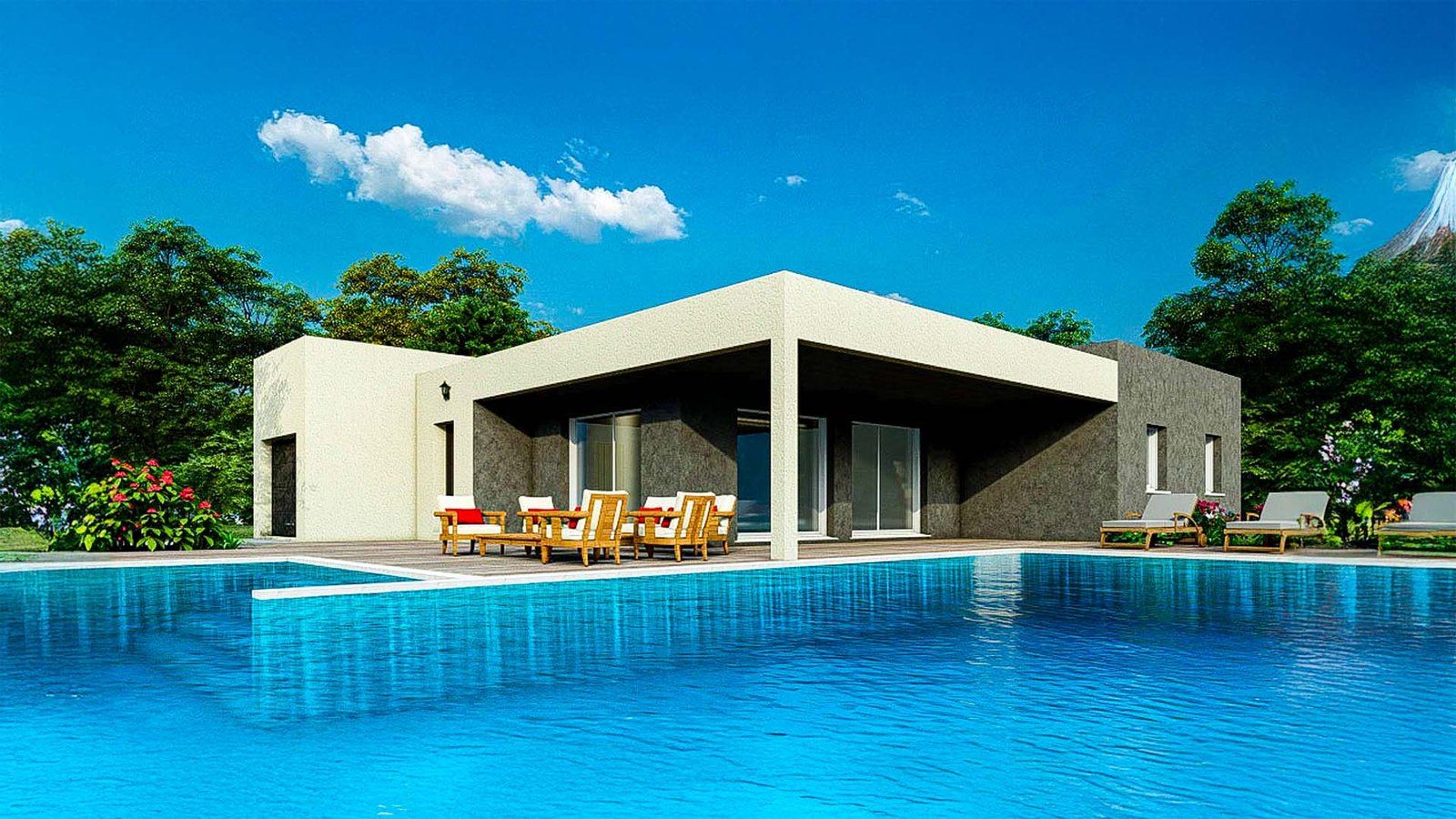 Maison plain-pied moderne 140m² à Dhuizon - Maisons CTL (41)