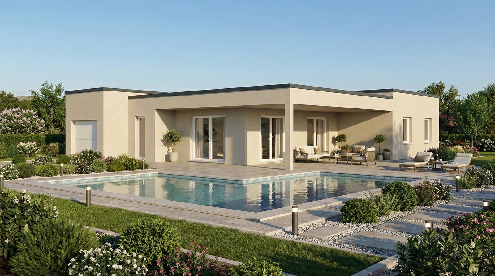 Plan Horizon TT — Plain-Pied 104m²