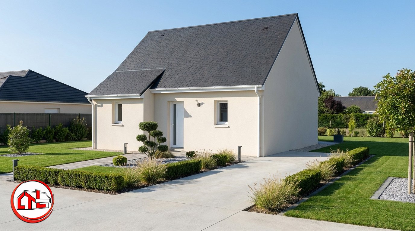 Plan Maison Épure Suite — Plain-Pied 52m²