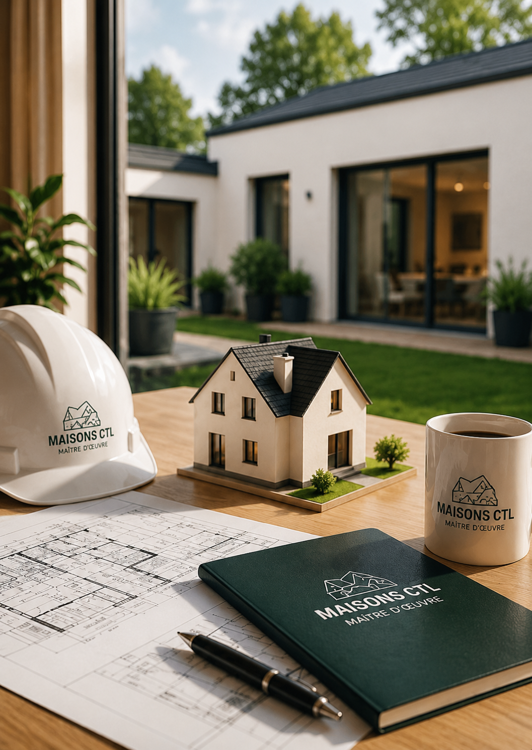 Maisons CTL, maître d'œuvre accompagnant un projet de maison sur mesure